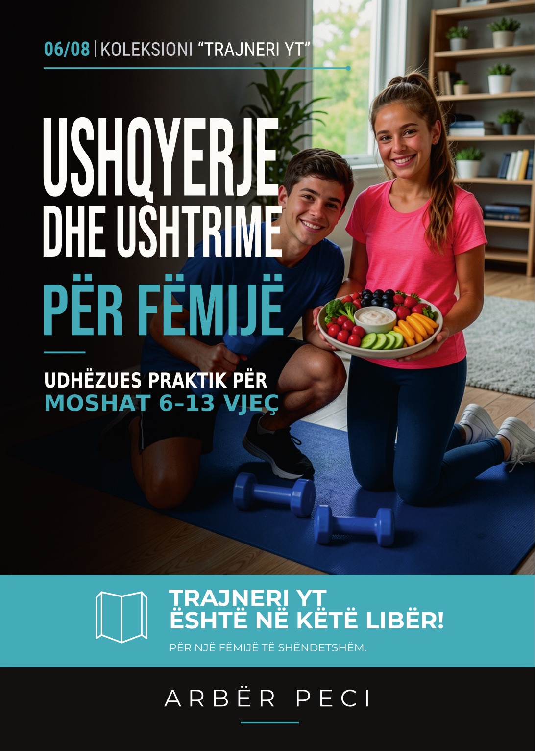 Kopertina e librit Ushqyerje dhe ushtrime për fëmijë